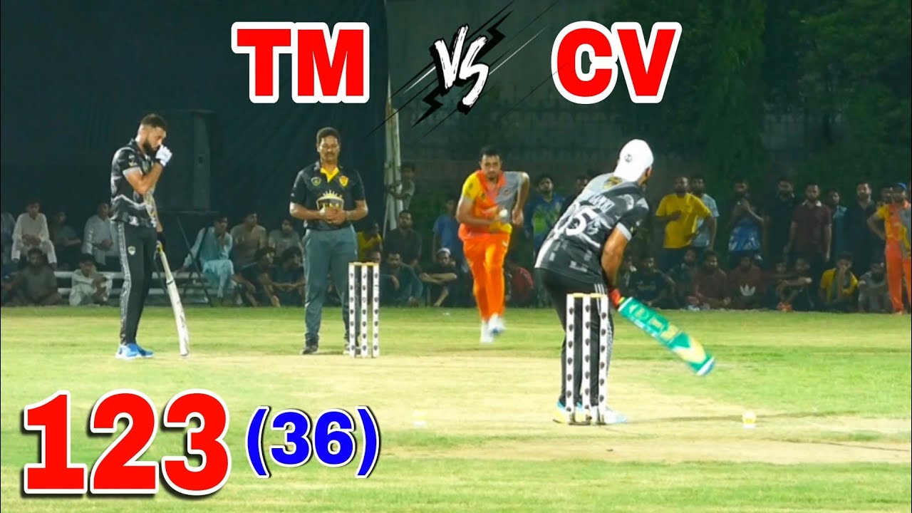 123 RUNS NEED 36 BALLA TAMOUR MIRZA VS CHOTA VICKY FANTASTIC MATCH IN ...
