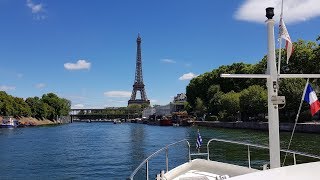 Mit dem Motorboot BOREAL von Lübeck nach Paris