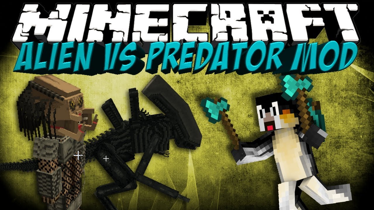 Скачать Aliens vs Predator для Minecraft 1.10.2