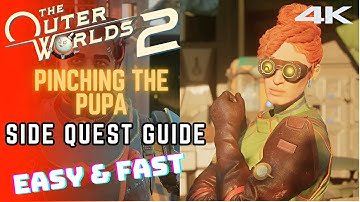 PINCHING THE PUPA Side Quest Guide Easy & Fast | THE OUTER WORLDS 2