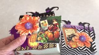 Halloween boxes DT project for FlairByMe