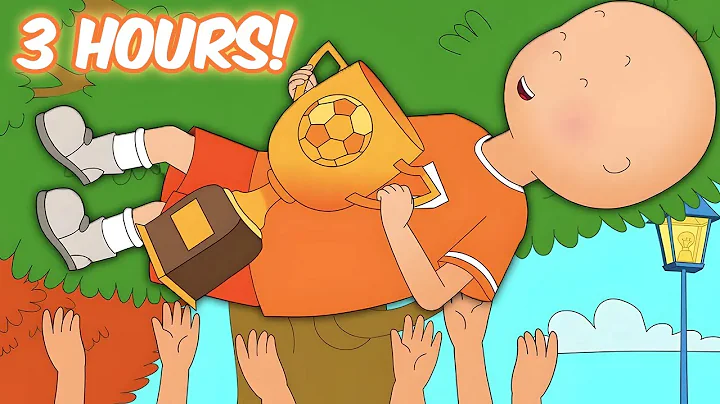 The Big Match! | 3 Hours of Full Episodes | Caillou Compilations