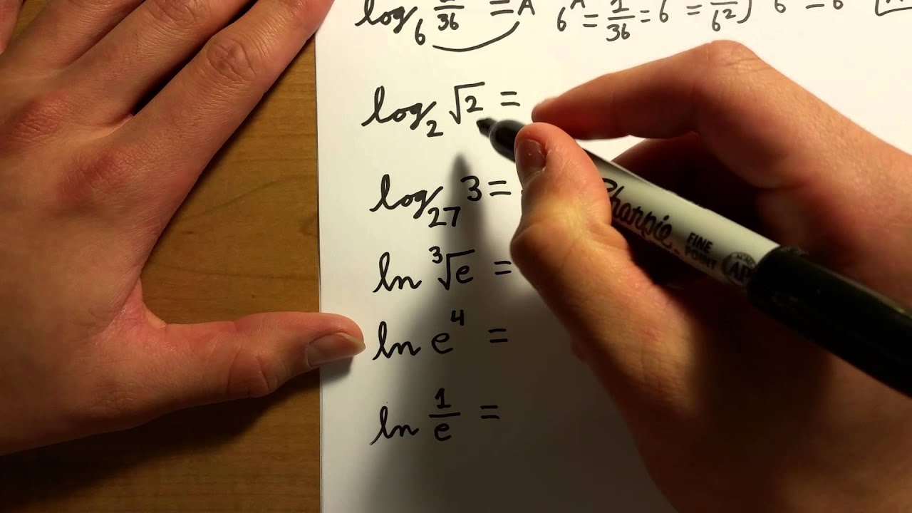 How To Solve Basic Logarithms - YouTube