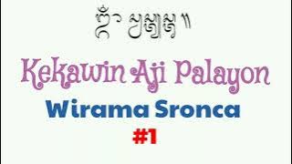 Kekawin Aji Palayon, Wirama Sronca (#1) #wirama #kekawin #wayanmangku