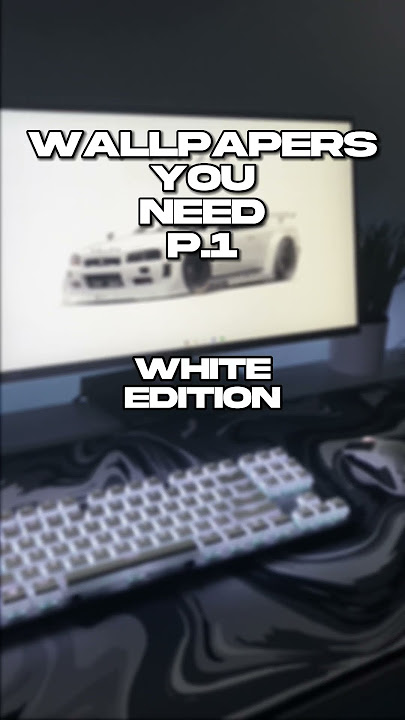 White Wallpapers You Need on Wallpaper Engine #shorts