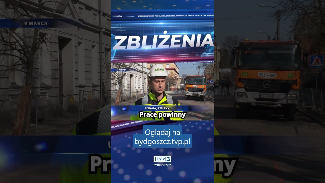 Zbliżenia TVP3 Bydgoszcz, poniedziałek, 9 marca 2026. Wydanie główne (g. 18.30)