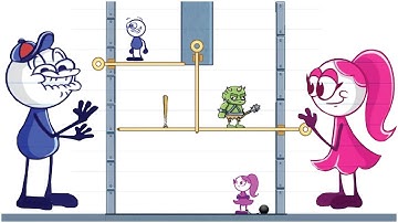 Pencil Boy - Pull The Pin: Gameplay Walkthrough Part 1- Level (1 - 30)