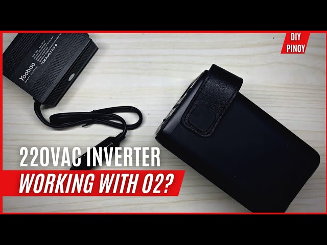 O2 PROJECT POWERBANK WITH 220VAC INVERTER   FOR EMERGENCY USE ONLY! class=