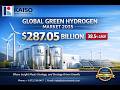 Global Green Hydrogen Market Outlook 2024–2035: A $287B Opportunity | Kaiso Research