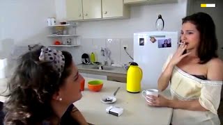 Ana Catharina Smoking Cigarette Short Clip