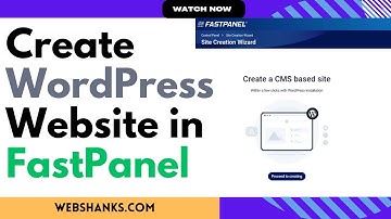 Create a WordPress Website in FastPanel Step by Step
