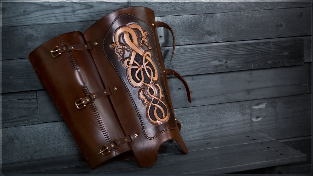 Leather Greaves Pattern - Armor