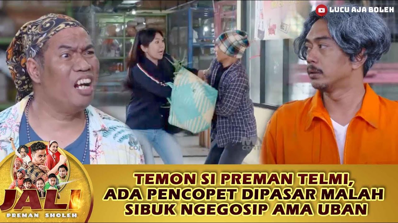 TEMON SI PREMAN TELMI, ADA PENCOPET DIPASAR MALAH SIBUK NGEGOSIP AMA UBAN - JALI PREMAN SHOLEH