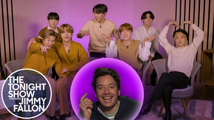BTS Reminisces on What They Were Like in High School | The Tonight Show
