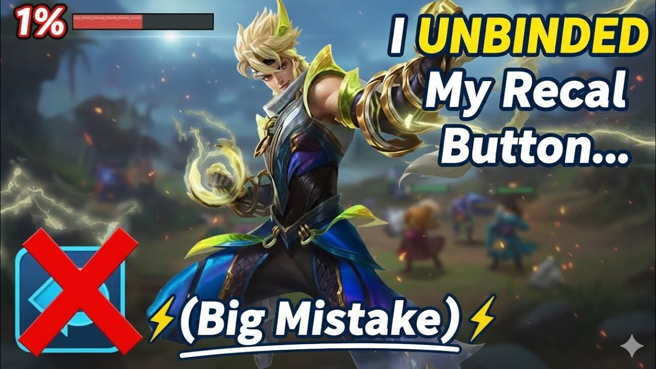 Living on 1 HP: The No Recall Struggle (mobile legends)