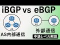 【BGP解説】iBGPとeBGPの違いを徹底解説🚩ネットワークエンジニア中級編💻CCNP学習者は特におすすめ!
