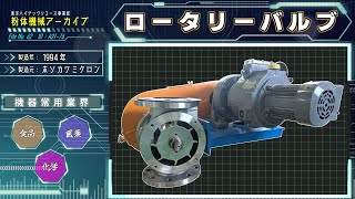 汎用粉体供給機 ロータリーバルブ 商品紹介動画 アーカイブ