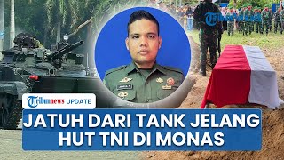 Pangkostrad Akui Prajurit Gugur Jelang HUT TNI, Jatuh dari Tank Setinggi 4 Meter Alami Patah Leher
