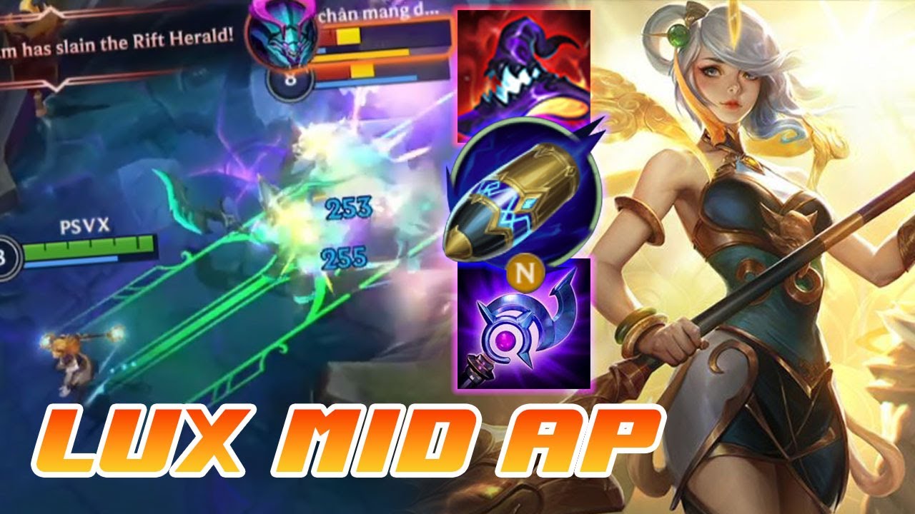 Wild Rift Lux Gameplay ONE SHOT! (Build & Runes) part 02 - YouTube