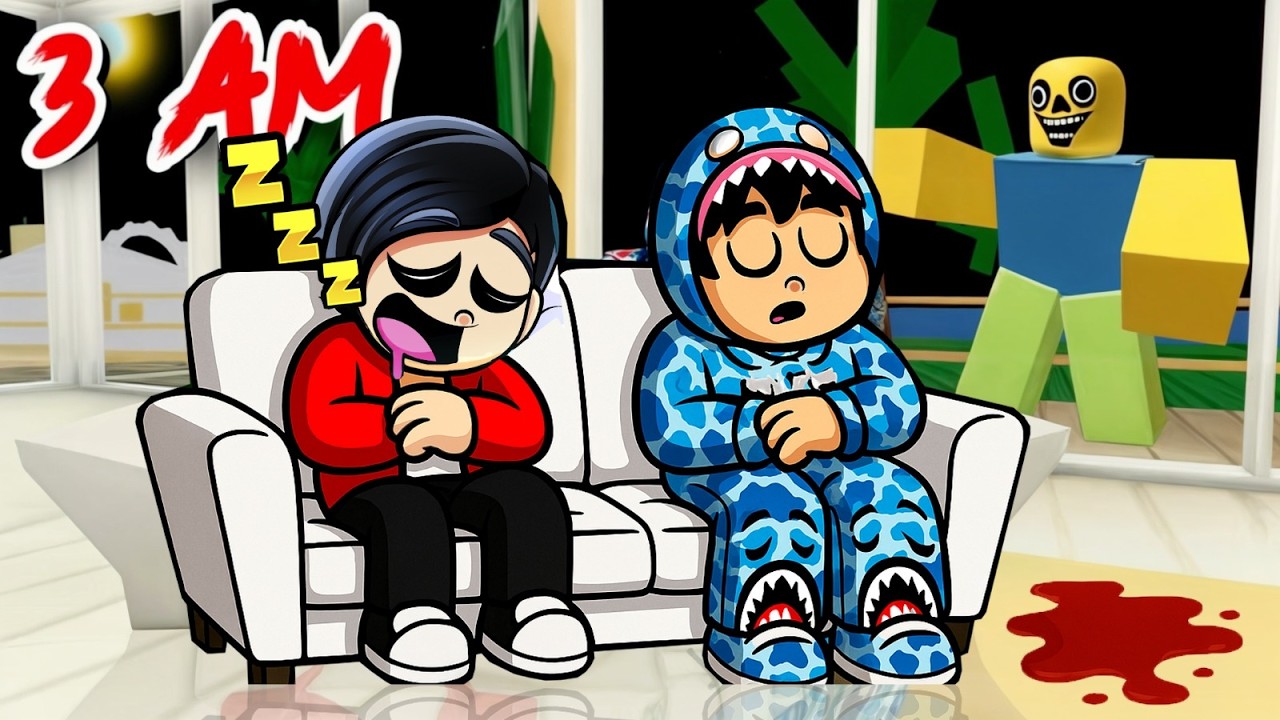 KARIM Y SU AMIGO PILCHERO JUEGAN BROOKHAVEN A LAS 3AM | Karim Juega