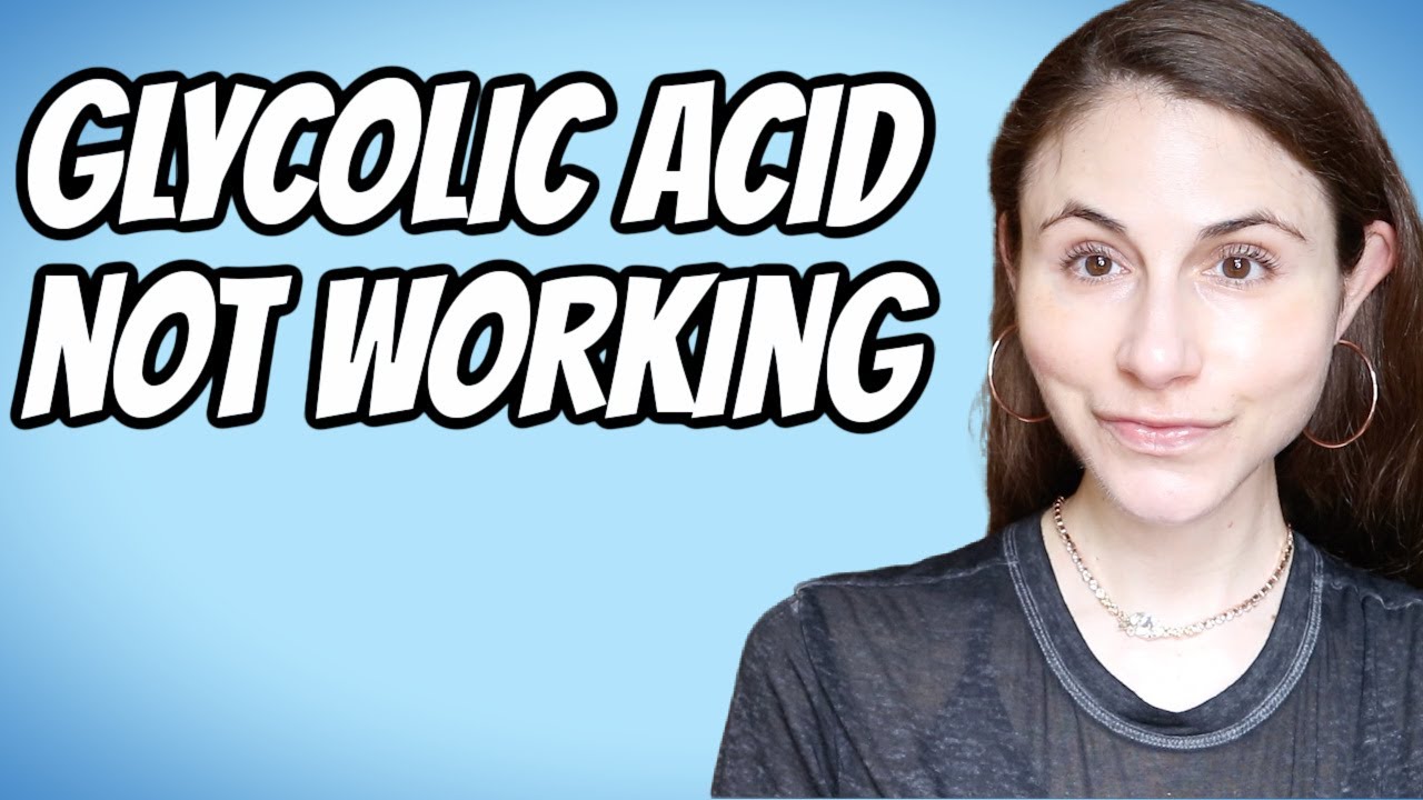 Why GLYCOLIC ACID IS NOT WORKING shorts YouTube