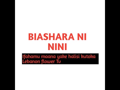 Fahamu maana halisi ya BIASHARA