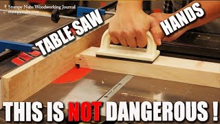 When table saw safety goes TOO FAR!