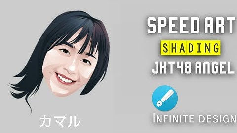 [Speed art] Jkt48 angel in mobile infinite design