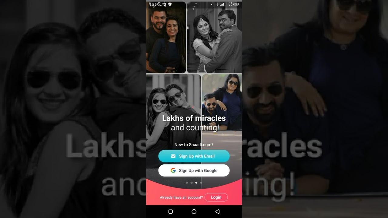 How to login Shadi.com | how to use shaadi.com part 1