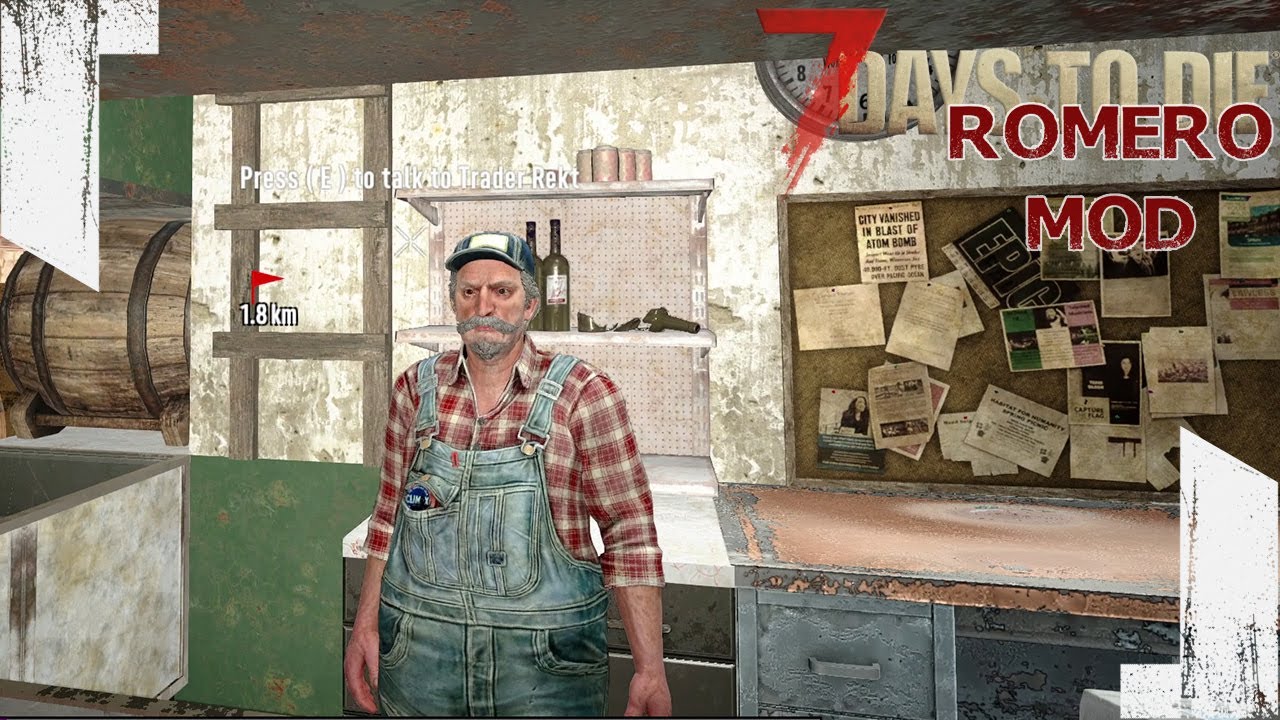 ★ My least favorite anything in this game - ep 38 - Romero Mod for 7 Days to Die alpha 20.6