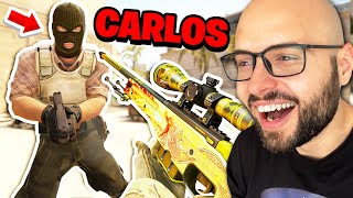 L-am provocat PE CARLOS la CS:GO pe 100 DE LEI *VREA MASINA*