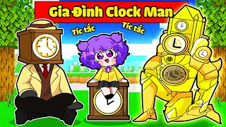 NABEE EM BÉ NGHÈO ĐƯỢC GIA ĐÌNH CLOCK MAN NHẬN NUÔI TRONG MINECRAFT*NABEE CLOCK MAN 👶🕰️