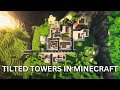 Building Tilted Towers in MINECRAFT (Part 1)