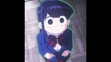 Komi Shouko Edit - Talk / loop (Alight Motion)