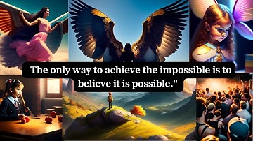 "The only way to achieve the impossible is to believe it is possible." - Motivational Story Video