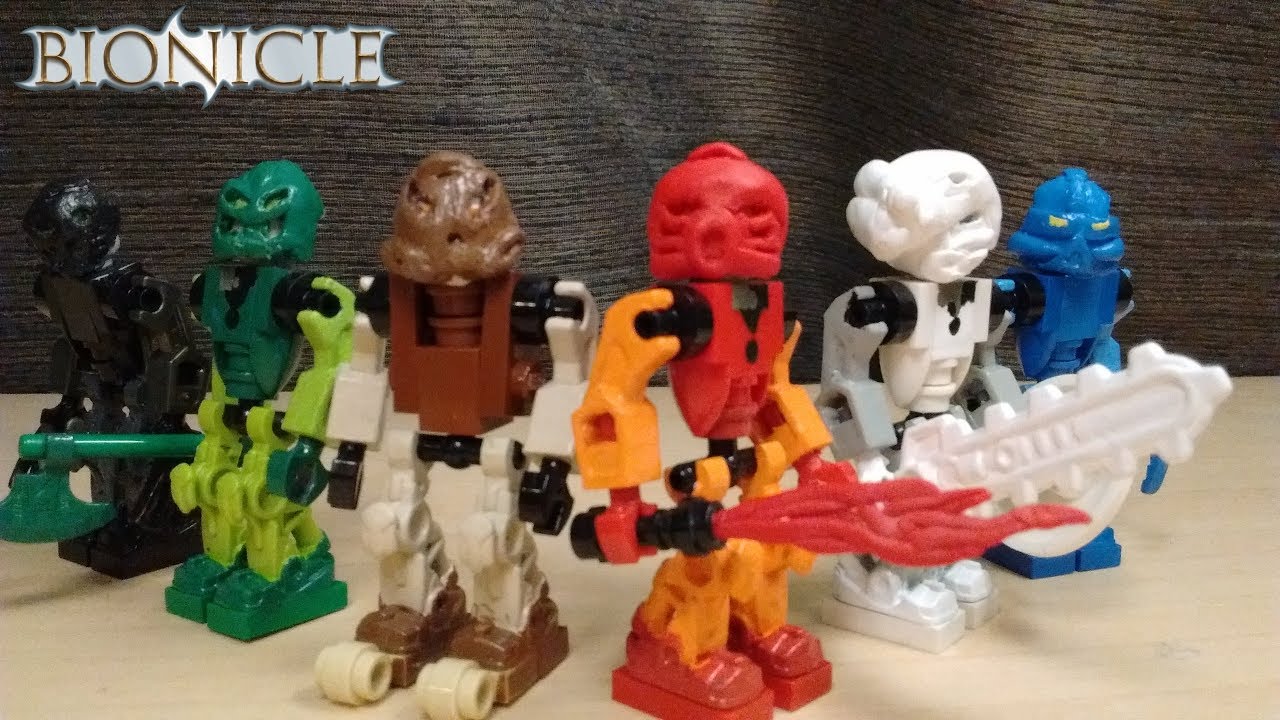 bionicle minifigures