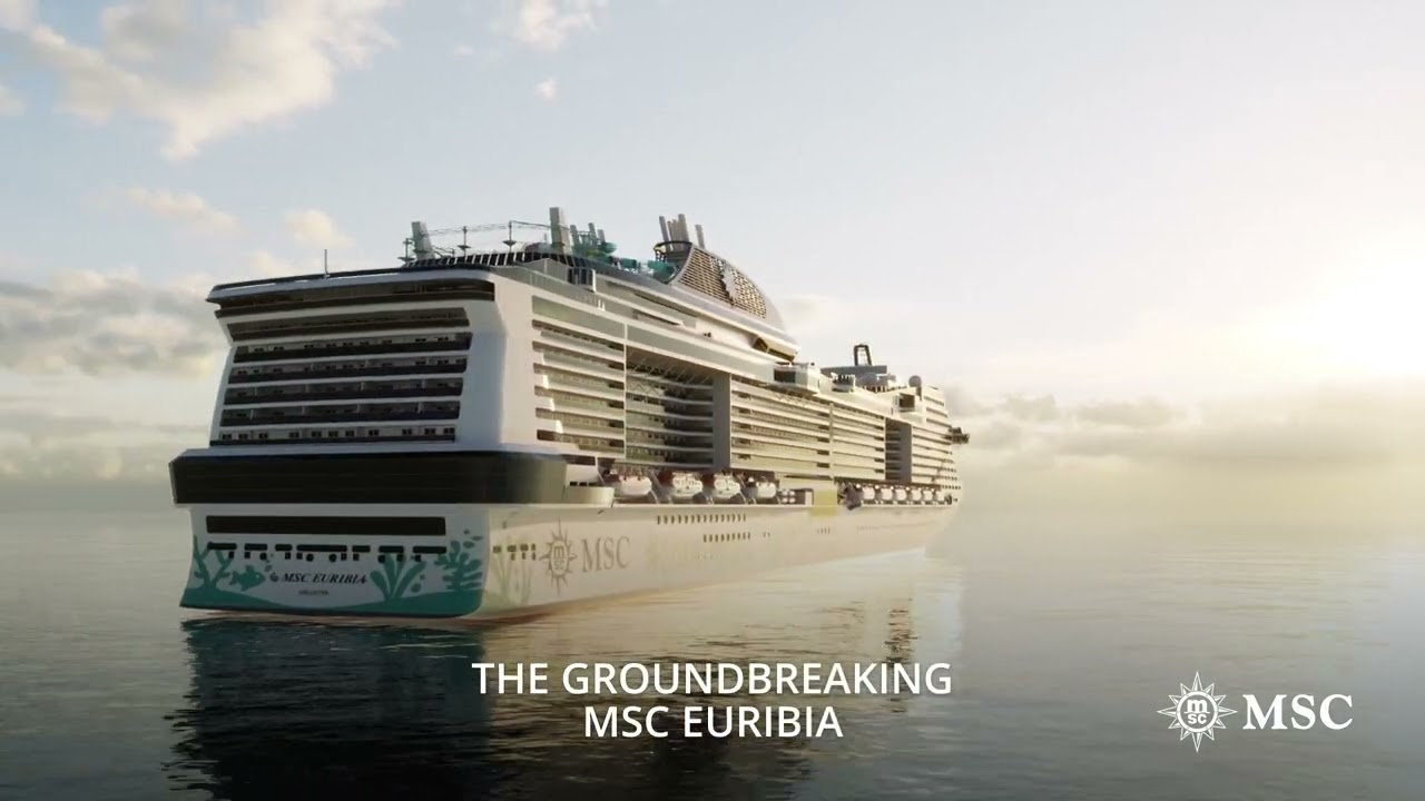 MSC Euribia the ground breaking new ship that will cruise the great big blue in a green way
