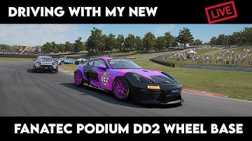 [LIVE] ACC | Driving With My Brand New Fanatec Podium DD2 Wheel Base! | Brands Hatch | Cayman GT4