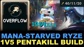 I Stacked Mana on Ryze and Got a 1v5 Pentakill | ARAM Mayhem