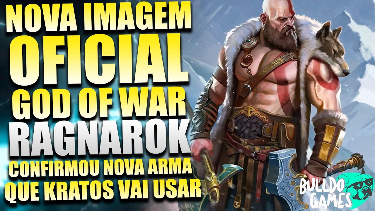 NOVA IMAGEM OFICIAL De God Of War RAGNAROK DEU SPOILER Enorme !!! MIMIR VAI  LUTAR !!! 