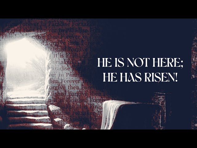 HE IS NOT HERE; HE IS RISEN | Ps Julius Rwotlonyo class=