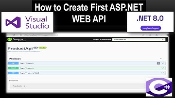 How to create the first ASP.NET Web API using Visual Studio 2022 I Swagger  | for beginners