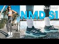 Is this the future  adidas nmd s1 green glow on foot review and how to style