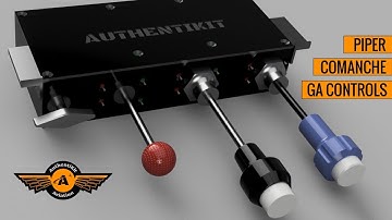 AuthentiKit Piper Comanche GA controls coming in Q1 2024