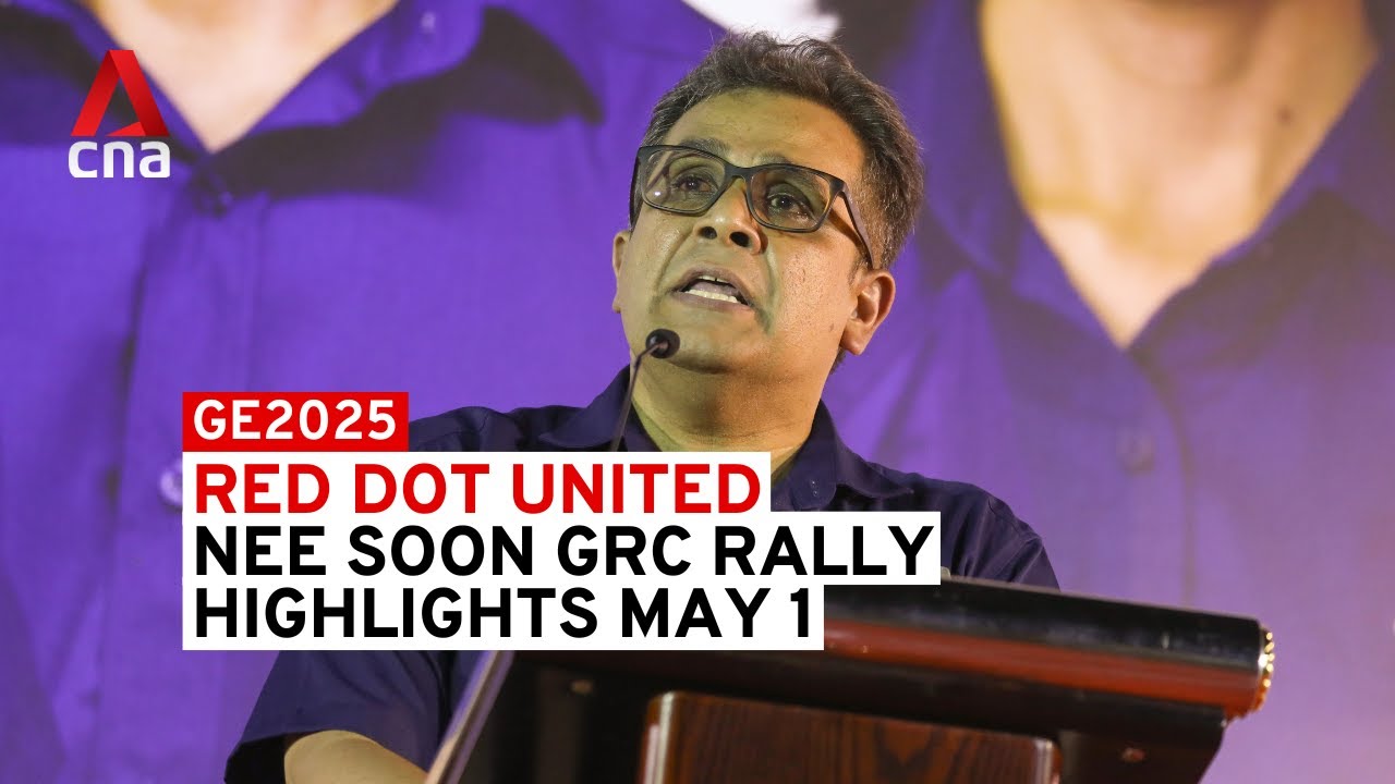 Ge2025 Rally GE2025: Red Dot United rally for Nee Soon GRC, May 1 | Highlights - YouTube