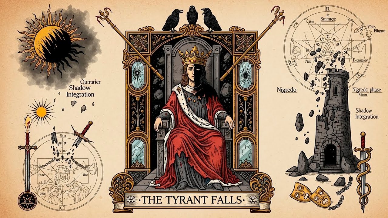 The Tyrant Archetype — What Maduro's Fall Reveals About Your Inner Shadow (Jung + Alchemy)