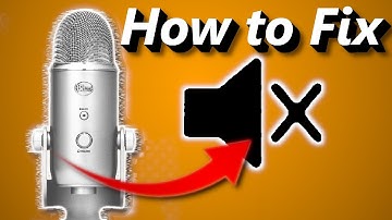 Blue Yeti Recognized No sound (Fix)