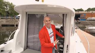 Brand New BENETEAU Antares 7 V2   Test on Maggiore Lake