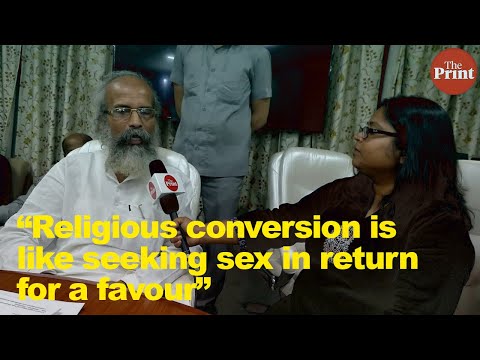 Religious conversion is like seeking sex in return for a favour, says new minister Sarangi