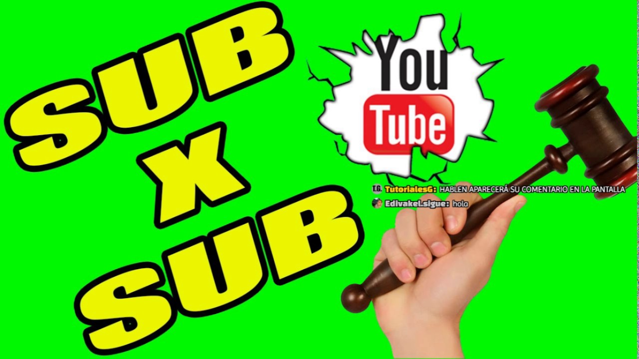 SUB X SUB EN VIVO!!! COMENTE Y APARECERÁN SUSCRIBANSE Y ME SUSCRIBO!